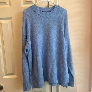 Aerie: blue sweater, size small